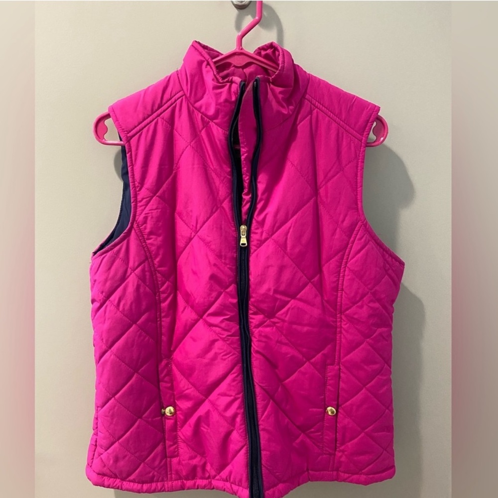 Pink Puffer Vest